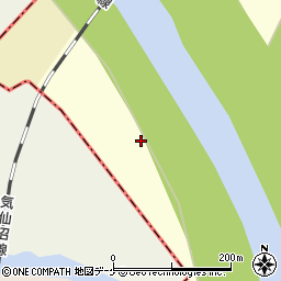 宮城県登米市豊里町剣先82周辺の地図