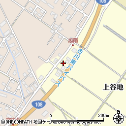 宮城県大崎市古川楡木上谷地周辺の地図