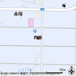 宮城県加美郡加美町赤塚四番周辺の地図