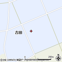 宮城県加美郡色麻町吉田江向周辺の地図