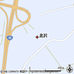 宮城県石巻市桃生町太田北沢35周辺の地図