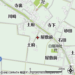 宮城県大崎市古川飯川新田周辺の地図