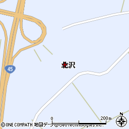 宮城県石巻市桃生町太田北沢32周辺の地図