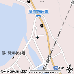 山形県鶴岡市鼠ヶ関横路799周辺の地図