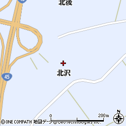 宮城県石巻市桃生町太田北沢29周辺の地図