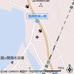 山形県鶴岡市鼠ヶ関横路806周辺の地図