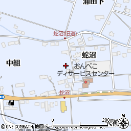 宮城県遠田郡美里町北浦中組87周辺の地図