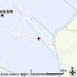 宮城県石巻市桃生町中津山（白鳥）周辺の地図