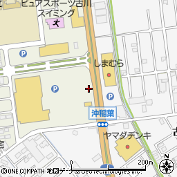 秀美堂古川バイパス店周辺の地図