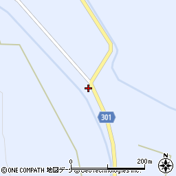 山形県尾花沢市鶴子269-2周辺の地図