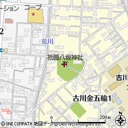 祇園八坂神社周辺の地図
