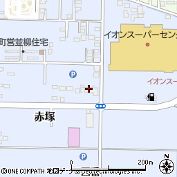 浅野自動車株式会社　中新田営業所周辺の地図