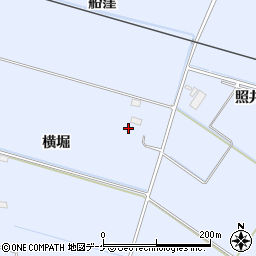 宮城県遠田郡美里町北浦横堀29周辺の地図
