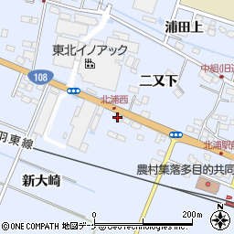 小田中美容院周辺の地図