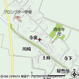 宮城県大崎市古川飯川寺裏7周辺の地図
