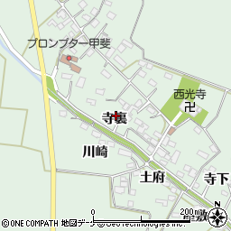 宮城県大崎市古川飯川寺裏2周辺の地図