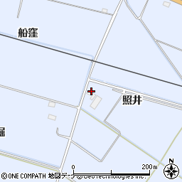 宮城県遠田郡美里町北浦照井周辺の地図