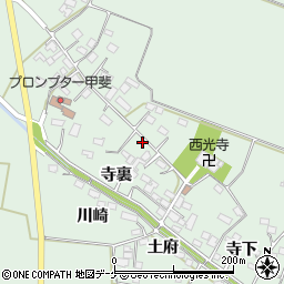 宮城県大崎市古川飯川寺裏5周辺の地図