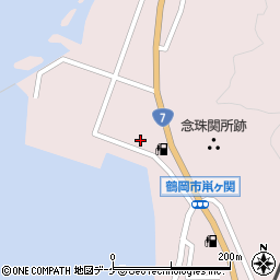 山形県鶴岡市鼠ヶ関横路786周辺の地図