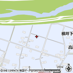 宮城県遠田郡美里町北浦横埣下52周辺の地図