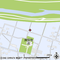 宮城県遠田郡美里町北浦横埣周辺の地図
