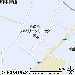 宮城県石巻市桃生町中津山八木161周辺の地図