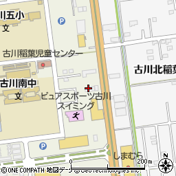 東北名鉄運輸株式会社古川支店周辺の地図
