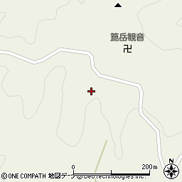 宮城県遠田郡涌谷町箟岳神楽岡周辺の地図