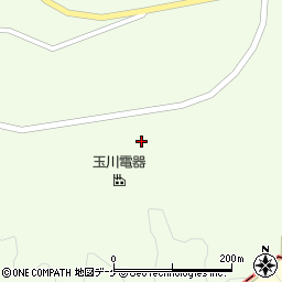 玉川電器株式会社宮城工場周辺の地図