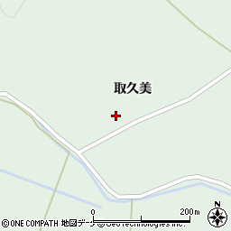 宮城県石巻市桃生町樫崎取久美11周辺の地図