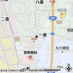 サラダ館中新田並柳店周辺の地図