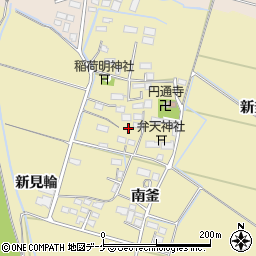 宮城県大崎市古川馬寄屋敷周辺の地図
