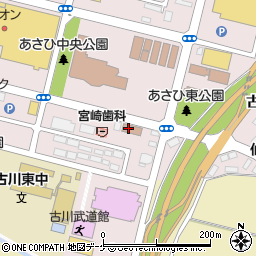 宮城県土地改良事業団体連合会古川事業所周辺の地図