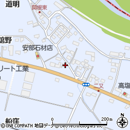 安部石材店工場周辺の地図