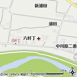 宮城県遠田郡美里町平針周辺の地図
