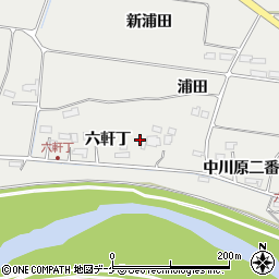 宮城県美里町（遠田郡）平針周辺の地図