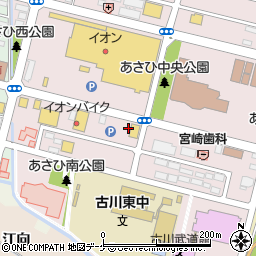 魚べい 古川店周辺の地図