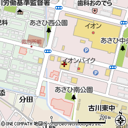 株式会社藤崎古川店周辺の地図