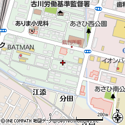 宮城県大崎市古川駅南3丁目17周辺の地図