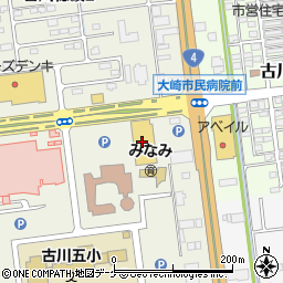 西松屋古川穂波店周辺の地図