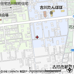 宮城県大崎市古川小稲葉町10-50周辺の地図