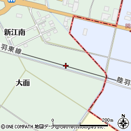 宮城県大崎市古川鶴ケ埣（元屋敷）周辺の地図