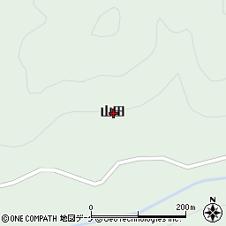 宮城県石巻市桃生町樫崎山田周辺の地図