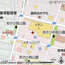 未来屋書店古川店周辺の地図