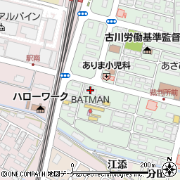 ハートウイング古川駅南周辺の地図