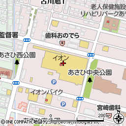 ゆうちょ銀行イオン古川店内出張所 ＡＴＭ周辺の地図