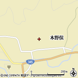 山形県鶴岡市木野俣乙229周辺の地図