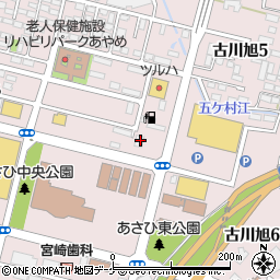 セブンイレブン大崎古川旭３丁目店周辺の地図