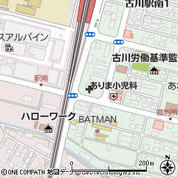 ローソン大崎古川駅南店周辺の地図