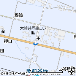 株式会社ＴＴＫ　古川営業所周辺の地図